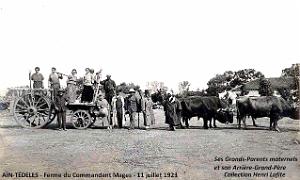 1102- Ain-Tedeles - Ferme Mages - 1923